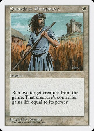 Swords to Plowshares [Anthologies] MTG Single Magic: The Gathering  | Multizone: Comics And Games