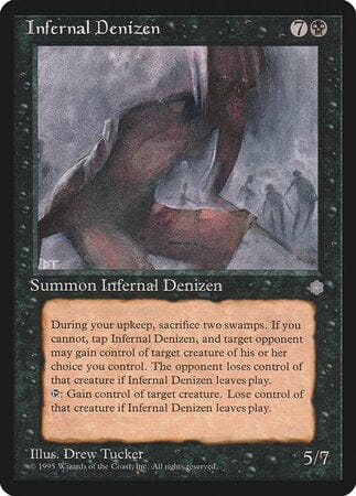 Infernal Denizen [Ice Age] MTG Single Magic: The Gathering  | Multizone: Comics And Games