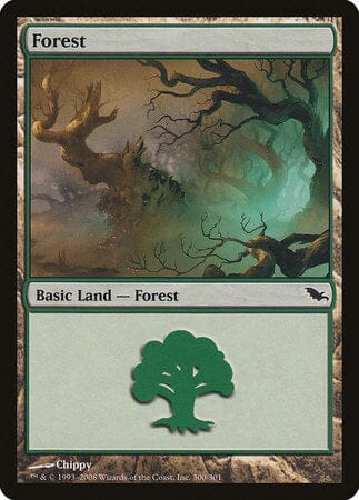 Forest (300) [Shadowmoor] MTG Single Magic: The Gathering  | Multizone: Comics And Games