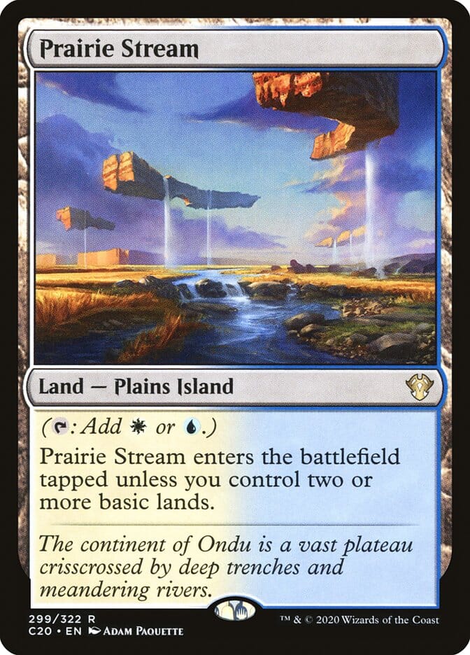 Prairie Stream [Commander 2020] MTG Single Magic: The Gathering  | Multizone: Comics And Games