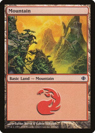 Mountain (245) [Shards of Alara] MTG Single Magic: The Gathering  | Multizone: Comics And Games