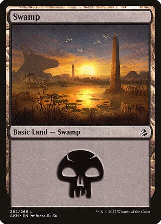 Swamp (262) [Amonkhet] MTG Single Magic: The Gathering  | Multizone: Comics And Games