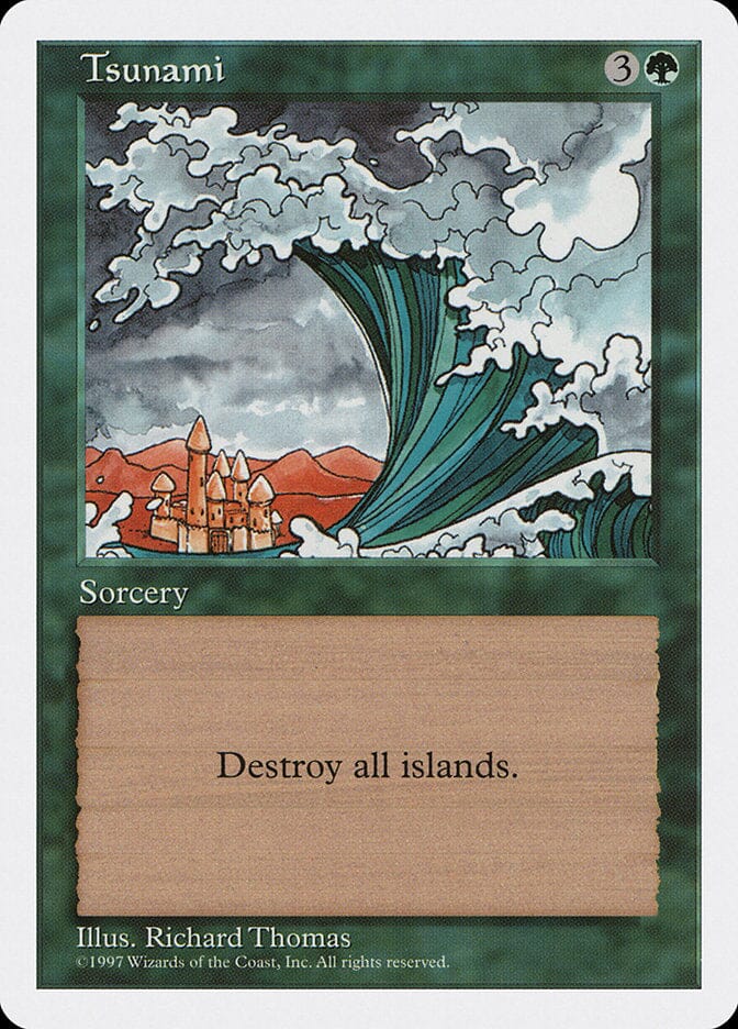 Tsunami [Fifth Edition] MTG Single Magic: The Gathering  | Multizone: Comics And Games