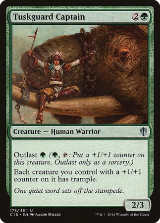 Tuskguard Captain [Commander 2016] MTG Single Magic: The Gathering  | Multizone: Comics And Games