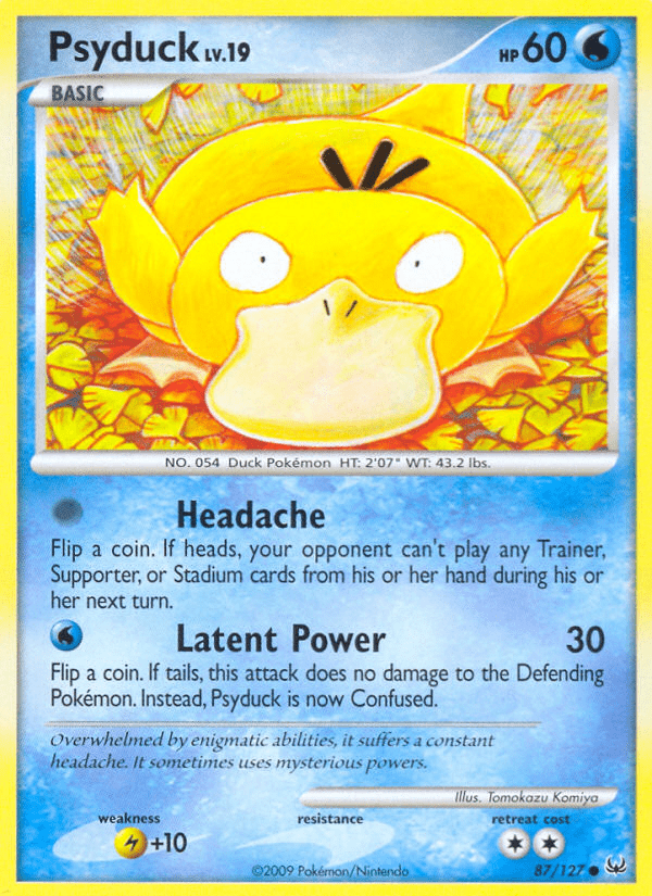 Psyduck (87/127) [Platinum: Base Set] Pokemon Single Pokémon  | Multizone: Comics And Games