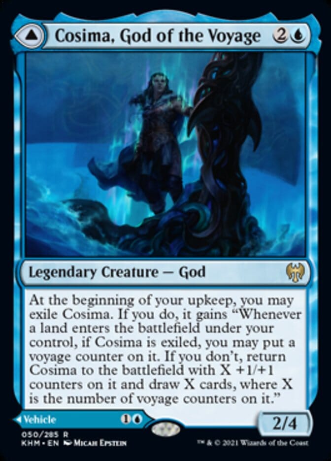 Cosima, God of the Voyage // The Omenkeel [Kaldheim] MTG Single Magic: The Gathering  | Multizone: Comics And Games