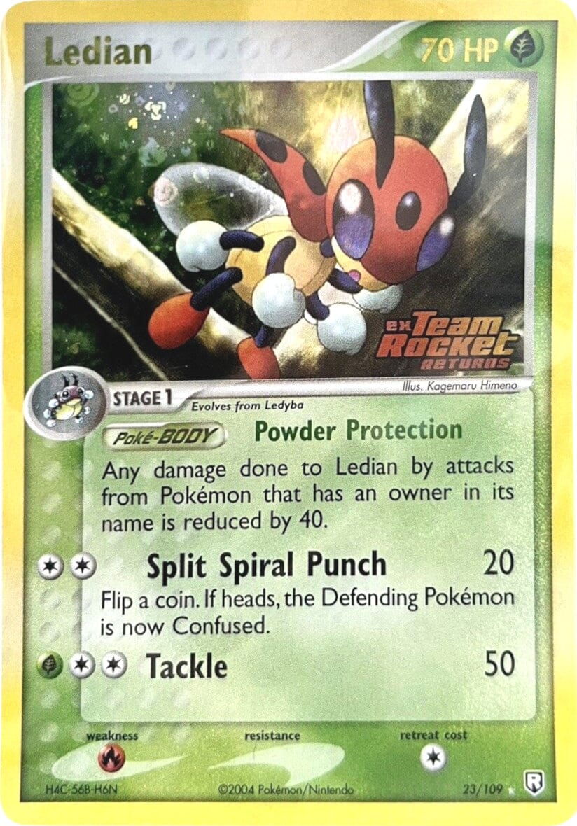 Ledian (23/109) (Stamped) [EX: Team Rocket Returns] Pokemon Single Pokémon  | Multizone: Comics And Games