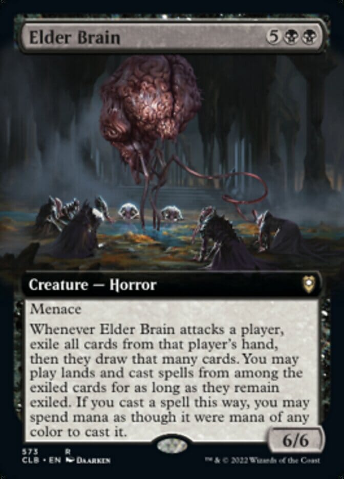 Elder Brain (Extended Art) [Commander Legends: Battle for Baldur's Gate] MTG Single Magic: The Gathering  | Multizone: Comics And Games