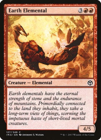 Earth Elemental [Iconic Masters] MTG Single Magic: The Gathering  | Multizone: Comics And Games