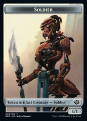 Powerstone // Soldier (009) Double-Sided Token [The Brothers' War Tokens] MTG Single Magic: The Gathering  | Multizone: Comics And Games
