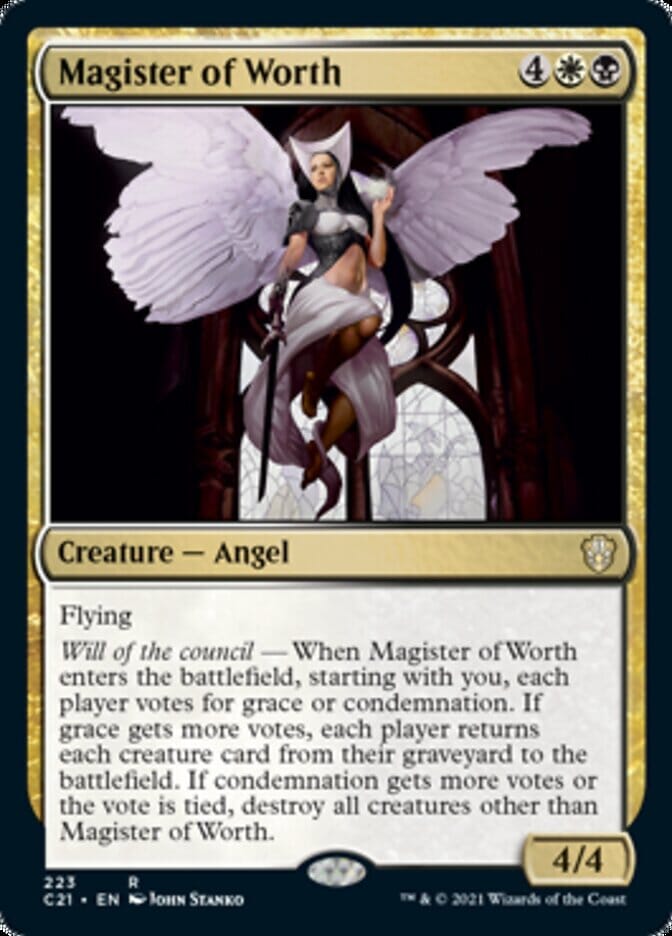 Magister of Worth [Commander 2021] MTG Single Magic: The Gathering  | Multizone: Comics And Games