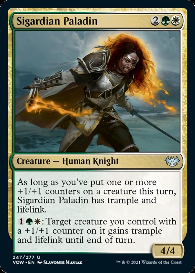 Sigardian Paladin [Innistrad: Crimson Vow] MTG Single Magic: The Gathering  | Multizone: Comics And Games