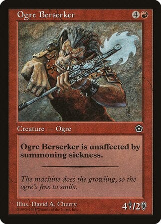 Ogre Berserker [Portal Second Age] MTG Single Magic: The Gathering  | Multizone: Comics And Games