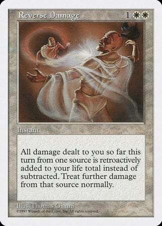 Reverse Damage [Fifth Edition] MTG Single Magic: The Gathering  | Multizone: Comics And Games