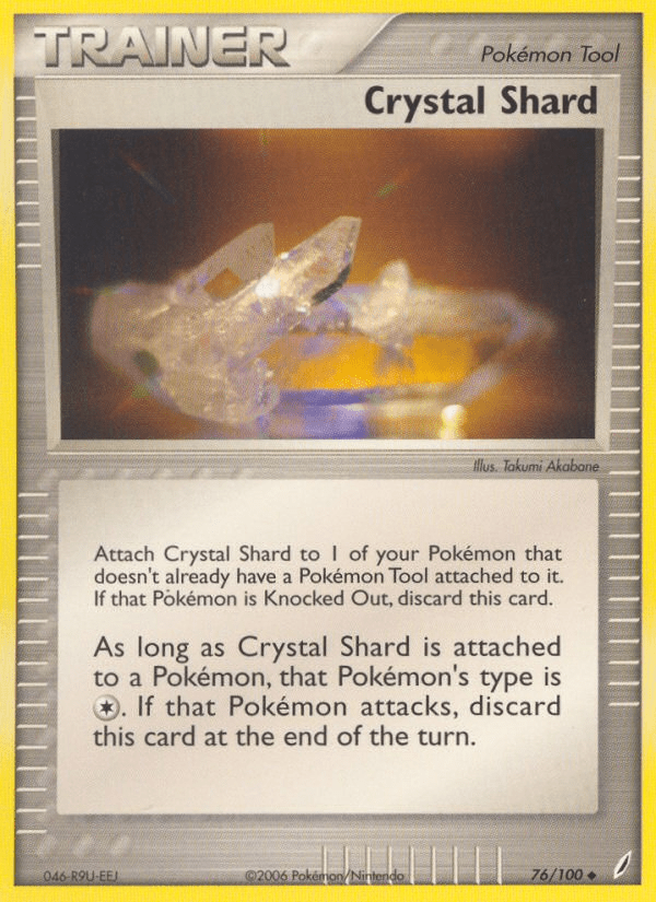 Crystal Shard (76/100) [EX: Crystal Guardians] Pokemon Single Pokémon  | Multizone: Comics And Games