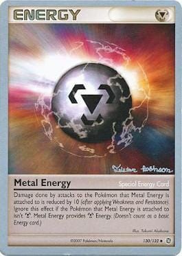 Metal Energy (130/132) (Intimidation - Tristan Robinson) [World Championships 2008] Pokemon Single Pokémon  | Multizone: Comics And Games