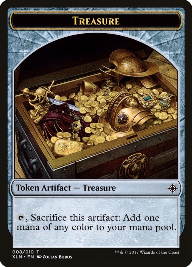 Treasure (008/010) [Ixalan Tokens] MTG Single Magic: The Gathering  | Multizone: Comics And Games