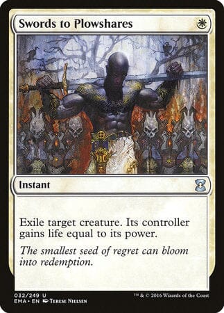Swords to Plowshares [Eternal Masters] MTG Single Magic: The Gathering  | Multizone: Comics And Games