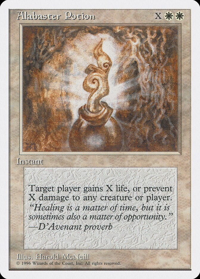 Alabaster Potion [Introductory Two-Player Set] MTG Single Magic: The Gathering  | Multizone: Comics And Games