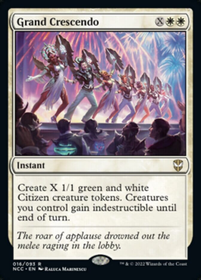 Grand Crescendo [Streets of New Capenna Commander] MTG Single Magic: The Gathering  | Multizone: Comics And Games