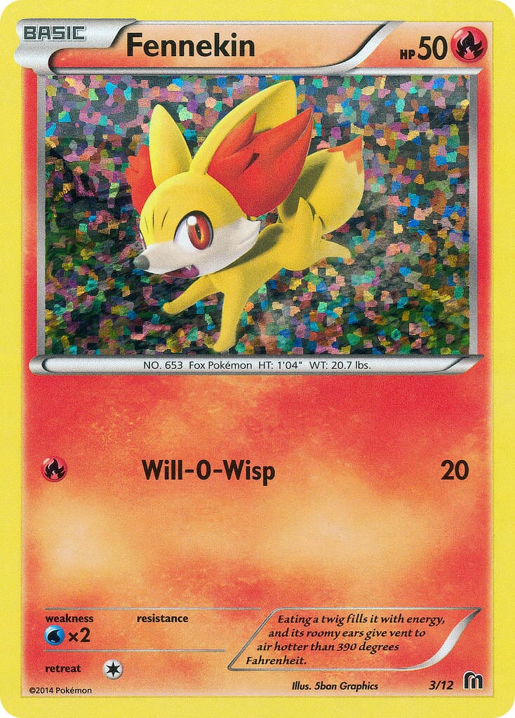 Fennekin (3/12) [McDonald's Promos: 2014 Collection] Pokemon Single Pokémon  | Multizone: Comics And Games