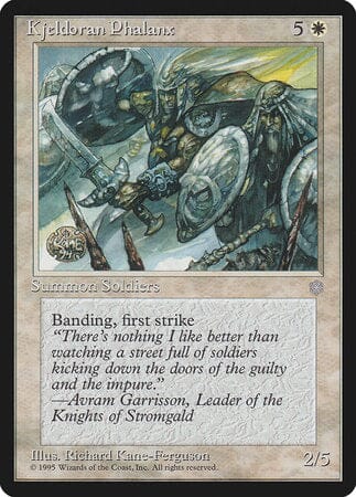 Kjeldoran Phalanx [Ice Age] MTG Single Magic: The Gathering  | Multizone: Comics And Games