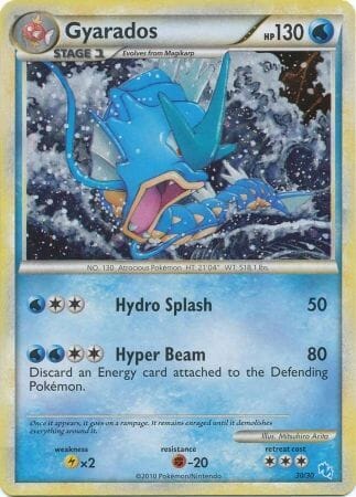 Gyarados (30/30) [HeartGold & SoulSilver: Trainer Kit - Gyarados] Pokemon Single Pokémon  | Multizone: Comics And Games