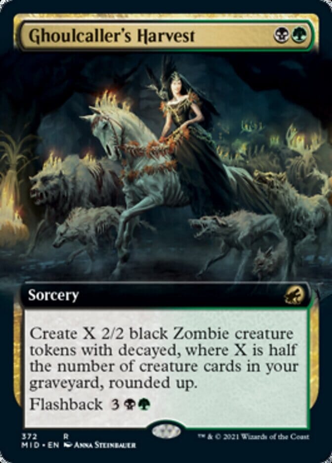 Ghoulcaller's Harvest (Extended) [Innistrad: Midnight Hunt] MTG Single Magic: The Gathering  | Multizone: Comics And Games