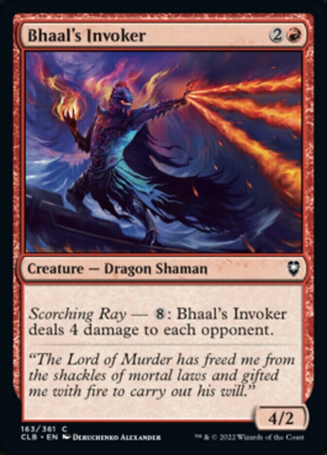 Bhaal's Invoker [Commander Legends: Battle for Baldur's Gate] MTG Single Magic: The Gathering  | Multizone: Comics And Games