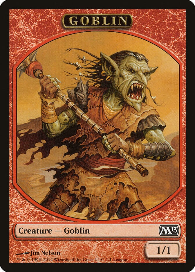 Goblin [League Tokens 2012] MTG Single Magic: The Gathering  | Multizone: Comics And Games