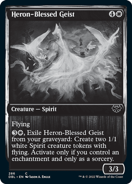Heron-Blessed Geist [Innistrad: Double Feature] MTG Single Magic: The Gathering  | Multizone: Comics And Games