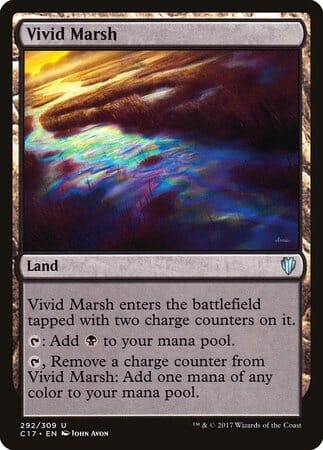 Vivid Marsh [Commander 2017] MTG Single Magic: The Gathering  | Multizone: Comics And Games