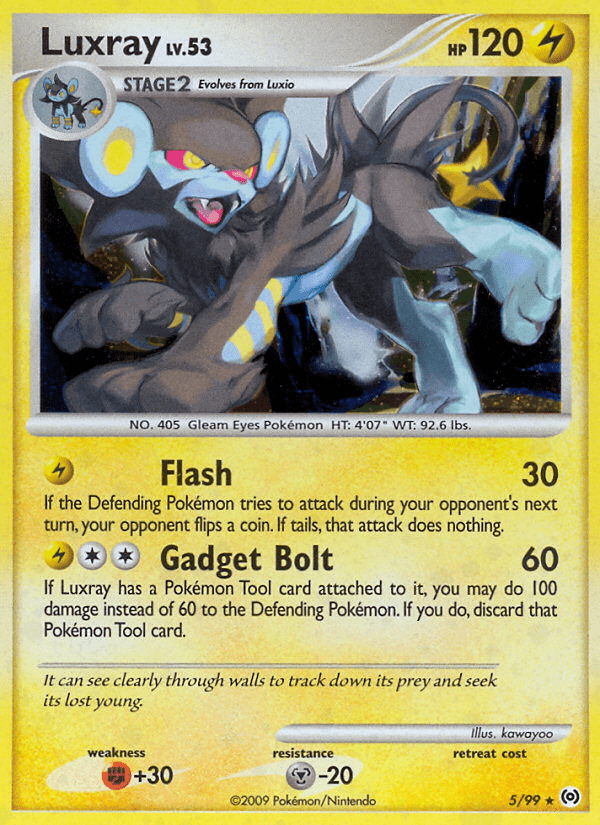 Luxray (5/99) [Platinum: Arceus] Pokemon Single Pokémon  | Multizone: Comics And Games