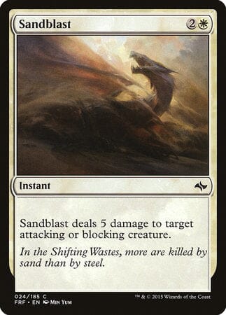 Sandblast [Fate Reforged] MTG Single Magic: The Gathering  | Multizone: Comics And Games