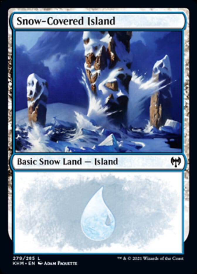 Snow-Covered Island (279) [Kaldheim] MTG Single Magic: The Gathering  | Multizone: Comics And Games