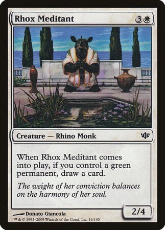 Rhox Meditant [Conflux] MTG Single Magic: The Gathering  | Multizone: Comics And Games