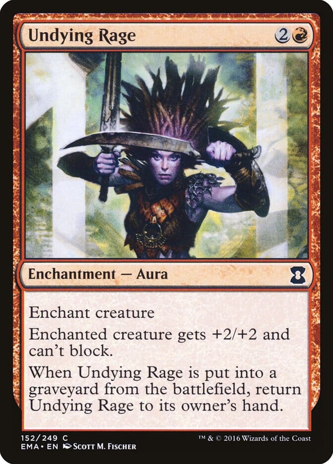 Undying Rage [Eternal Masters] MTG Single Magic: The Gathering  | Multizone: Comics And Games