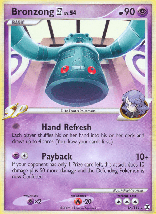 Bronzong (16/111) [Platinum: Rising Rivals] Pokemon Single Pokémon  | Multizone: Comics And Games