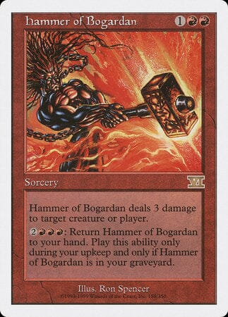 Hammer of Bogardan [Classic Sixth Edition] MTG Single Magic: The Gathering  | Multizone: Comics And Games