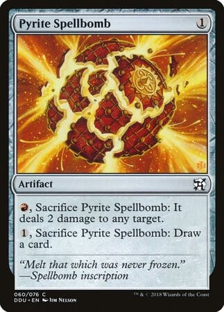 Pyrite Spellbomb [Duel Decks: Elves vs. Inventors] MTG Single Magic: The Gathering  | Multizone: Comics And Games