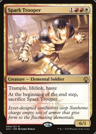Spark Trooper [GRN Guild Kit] MTG Single Magic: The Gathering  | Multizone: Comics And Games