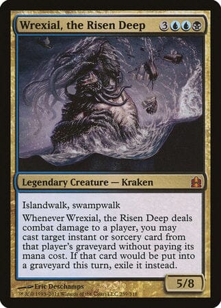 Wrexial, the Risen Deep [Commander 2011] MTG Single Magic: The Gathering  | Multizone: Comics And Games