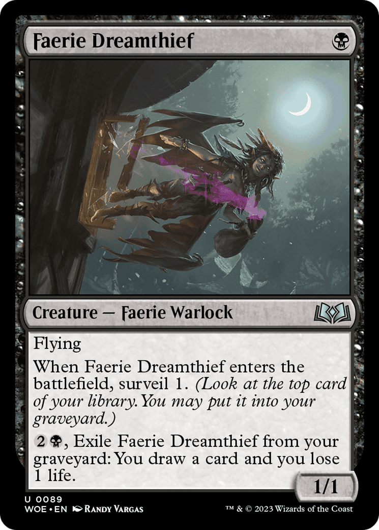 Faerie Dreamthief [Wilds of Eldraine] MTG Single Magic: The Gathering  | Multizone: Comics And Games