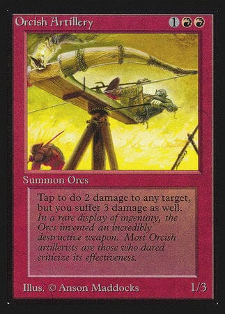Orcish Artillery (IE) [Intl. Collectors’ Edition] MTG Single Magic: The Gathering  | Multizone: Comics And Games