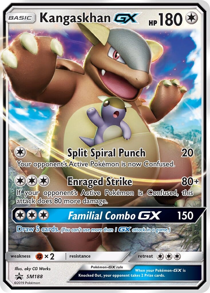 Kangaskhan GX (SM188) [Sun & Moon: Black Star Promos] Pokemon Single Pokémon  | Multizone: Comics And Games