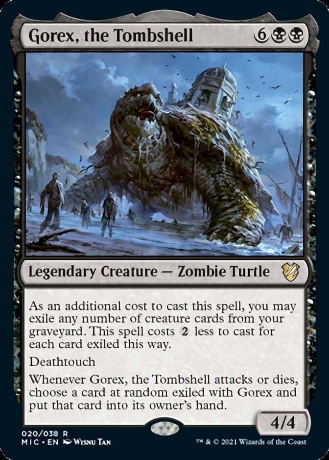 Gorex, the Tombshell [Innistrad: Midnight Hunt Commander] MTG Single Magic: The Gathering  | Multizone: Comics And Games