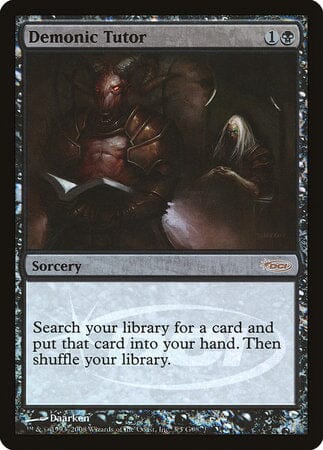 Demonic Tutor [Judge Gift Cards 2008] MTG Single Magic: The Gathering  | Multizone: Comics And Games