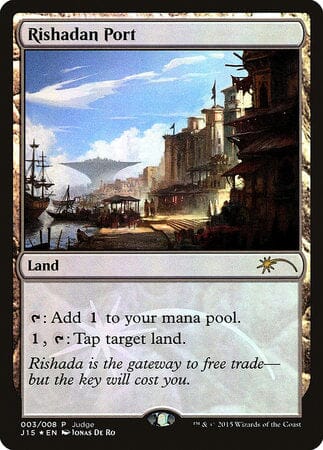 Rishadan Port [Judge Gift Cards 2015] MTG Single Magic: The Gathering  | Multizone: Comics And Games