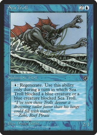 Sea Troll [Homelands] MTG Single Magic: The Gathering  | Multizone: Comics And Games