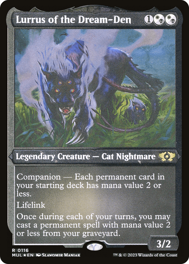 Lurrus of the Dream-Den (Foil Etched) [Multiverse Legends] MTG Single Magic: The Gathering  | Multizone: Comics And Games